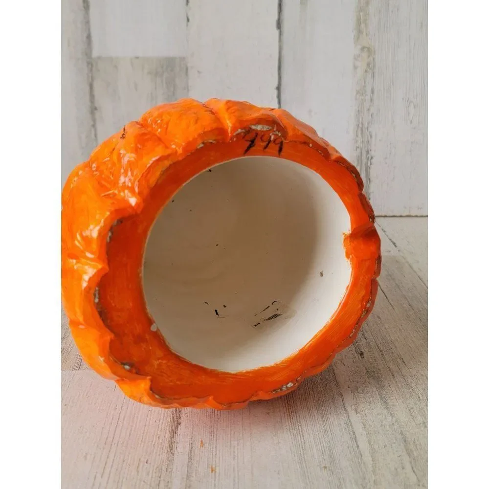 Accents unlimited unique old‎ pumpkin light up grandma Halloween vintage